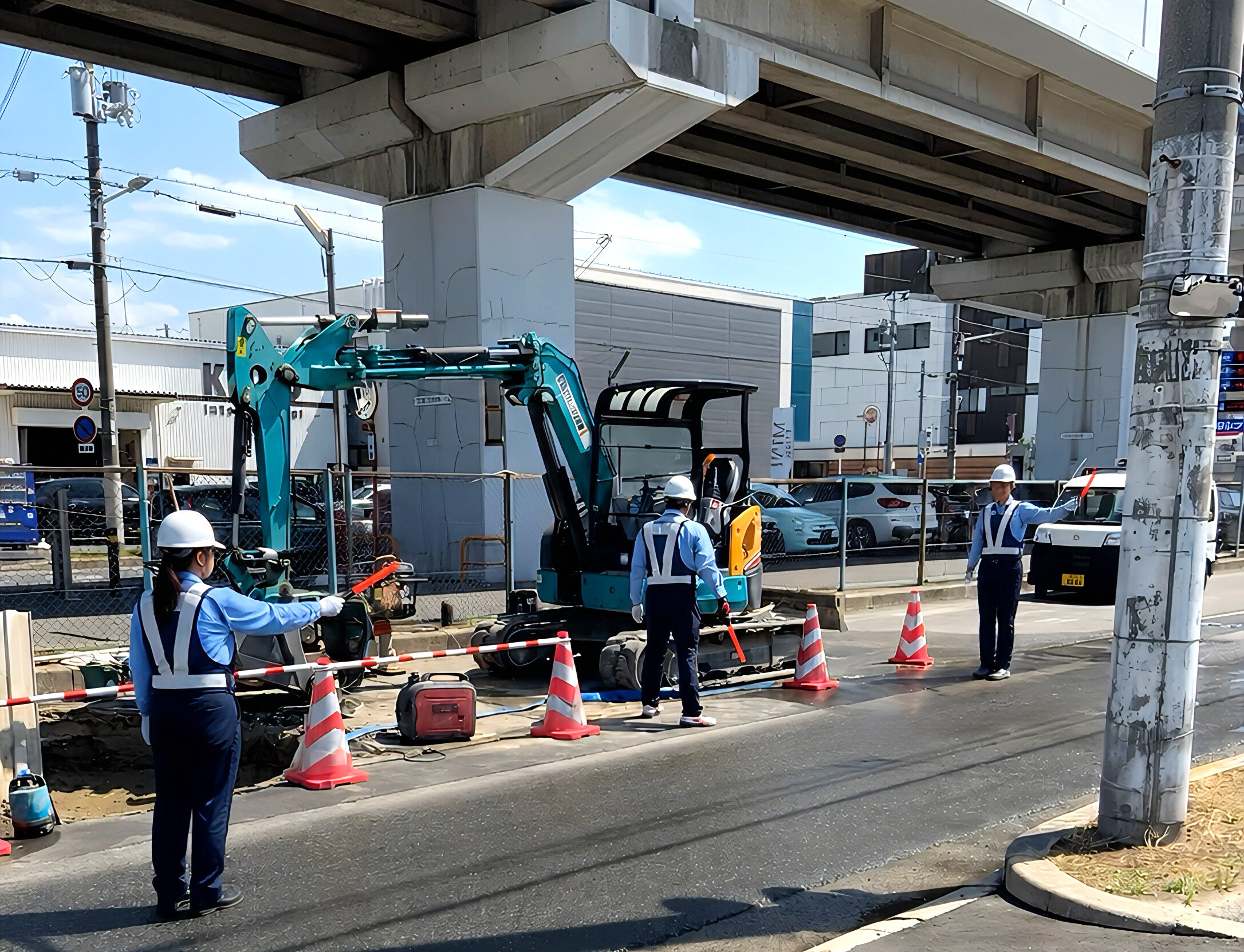 最適な警備の実現風景
